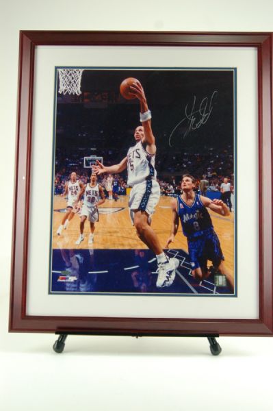 Jason Kidd Autographed & Framed 16x20 Photo