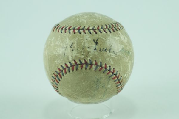 Babe Ruth Single Signed Baseball PSA/DNA LOA