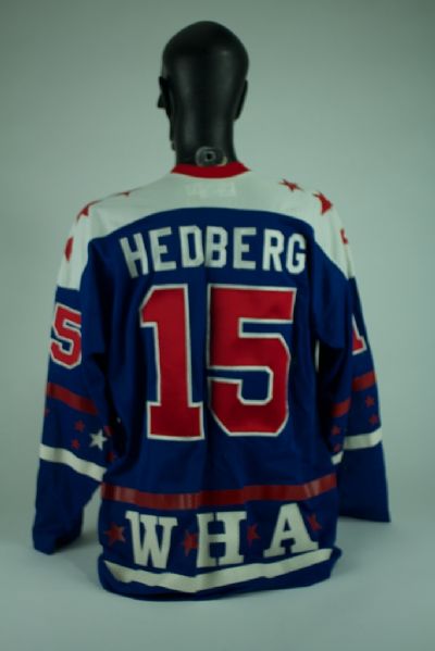 Anders Hedberg c. 1974-77 Game Used WHA All Star Jersey GU 10