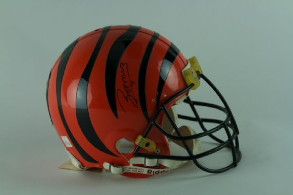 Boomer Esiason Autographed Full Size Cincinnati Bengals Helmet