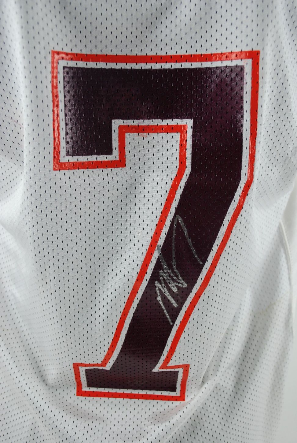 Lot Detail - Michael Vick Game Used Virginia Tech Hokies Sugar Bowl Jersey  GU 8