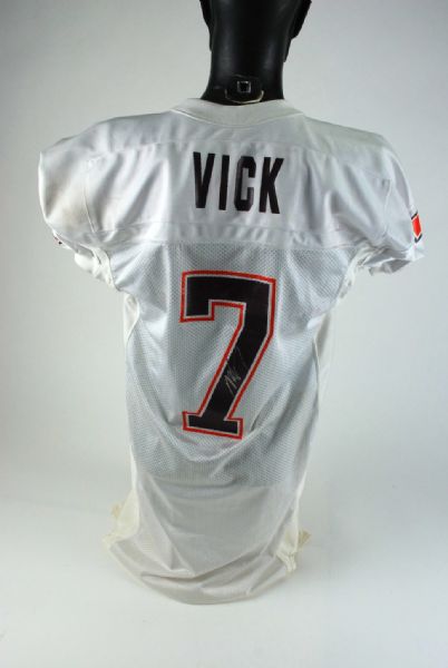 Michael Vick Game Used Virginia Tech Hokies Sugar Bowl Jersey GU 8