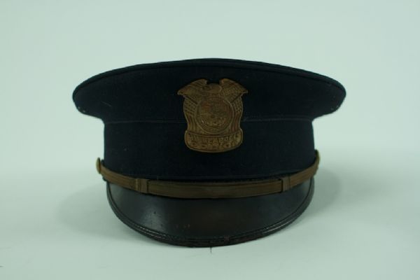 Vintage Minneapolis Policeman Hat Worn c. 1940s