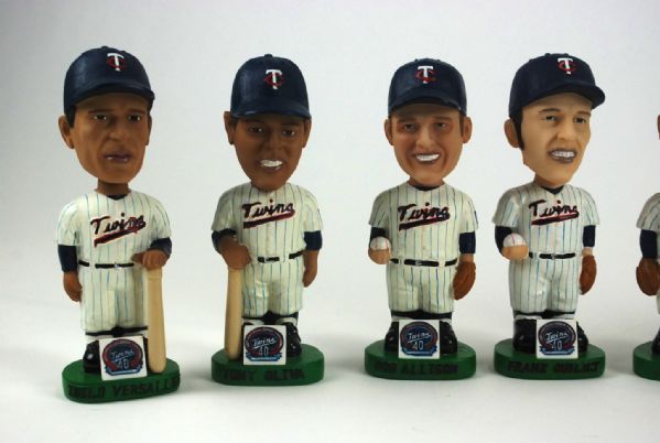 Lot Detail - Minnesota Twins 40th Anniversary 1965 Bobble head Collection