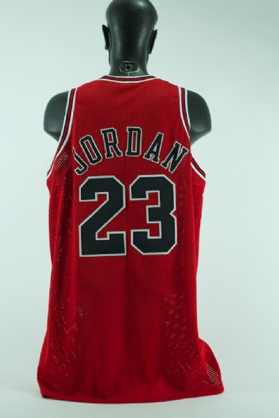 Michael Jordan's Game-Worn Chicago Bulls Jersey From His Final NBA