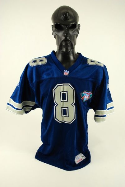 Troy Aikman 1994 Dallas Cowboys 75th Anniversary Game Ready Jersey GU 5