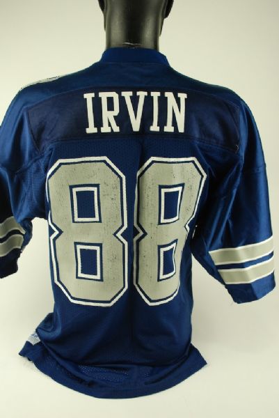 Michael Irvin Dallas Cowboys Game Used Jersey GU 6.5
