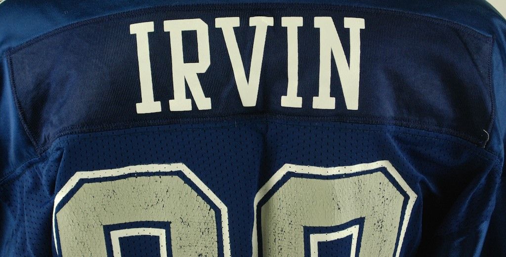 1995 Michael Irvin Game Worn Dallas Cowboys Jersey. Football, Lot  #53074