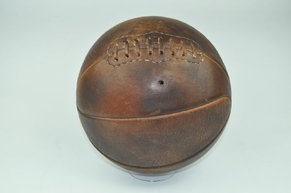 Early 1900s Vintage Game Used Basketball