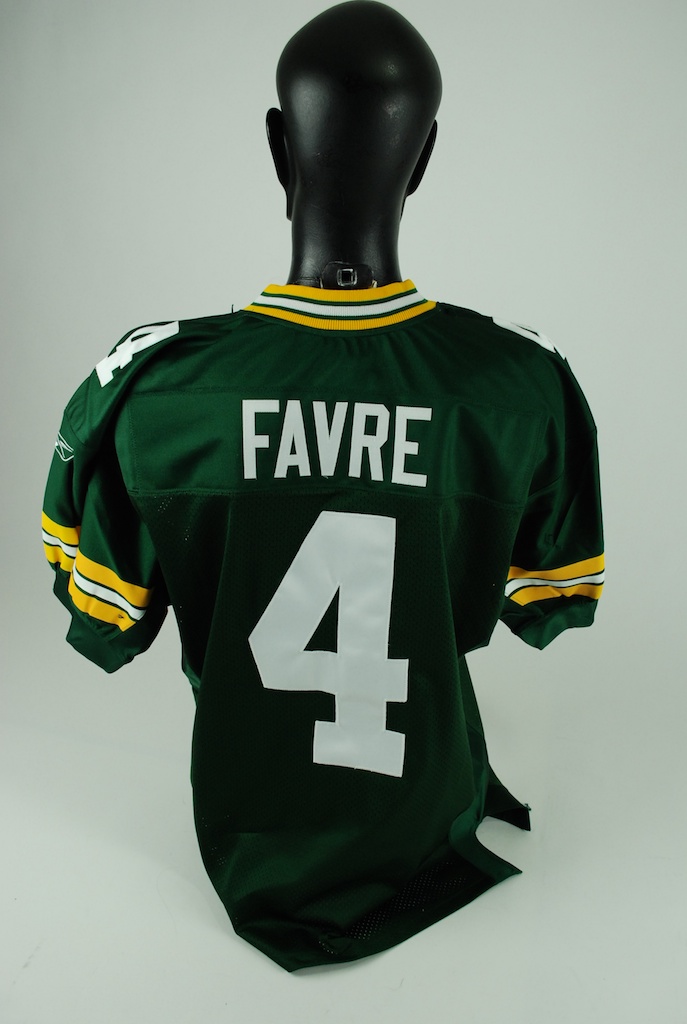 Lot Detail - Brett Favre Autographed 'Lambeau Legend' Jersey