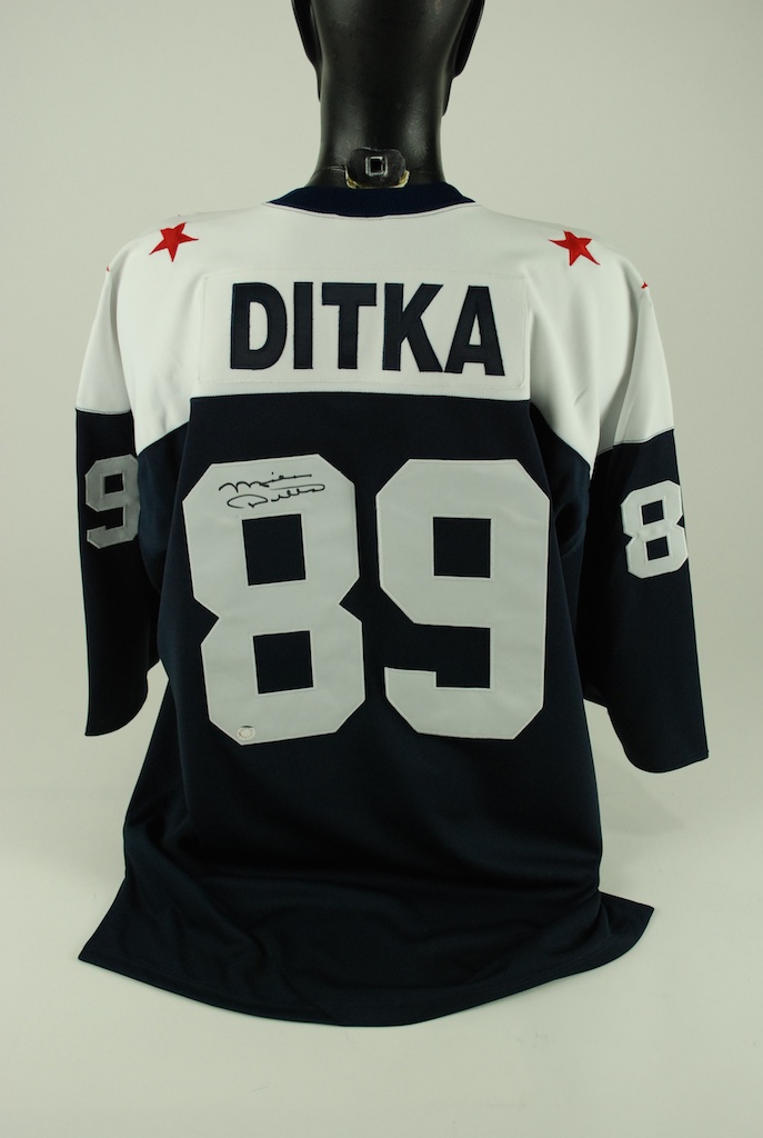 Lot Detail - Mike Ditka Autographed College All Star Jersey