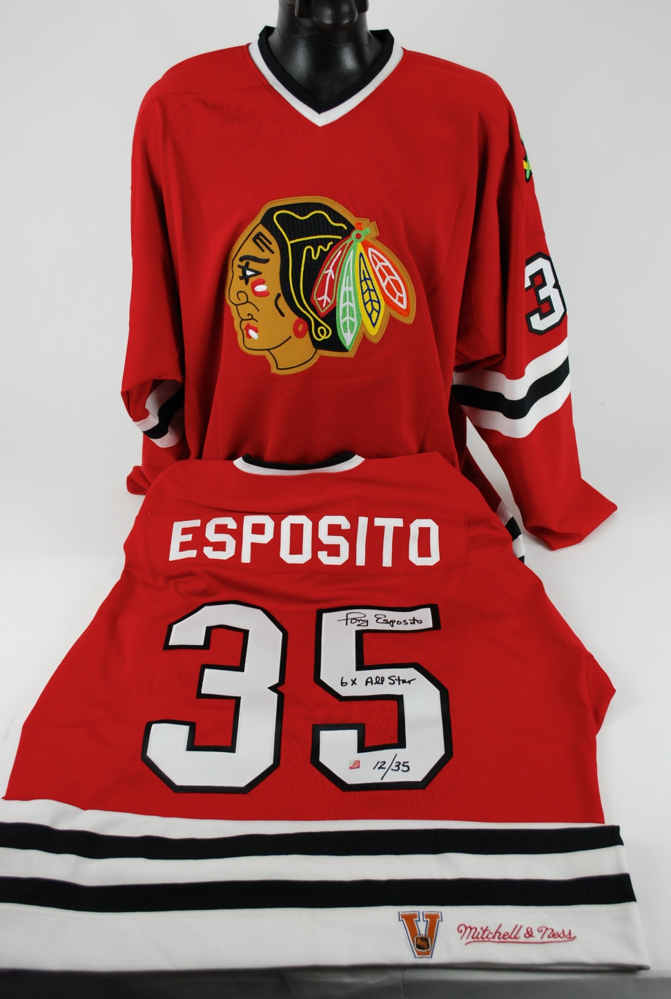 Tony Esposito Jersey, Chicago Blackhawks Tony Esposito NHL Jerseys