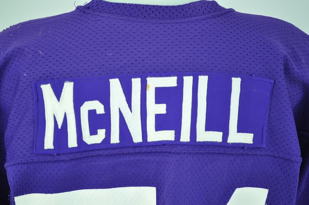 Lot Detail - Fred McNeill Late 70's to Early '80's Game Used Minnesota  Vikings Jersey GU 9