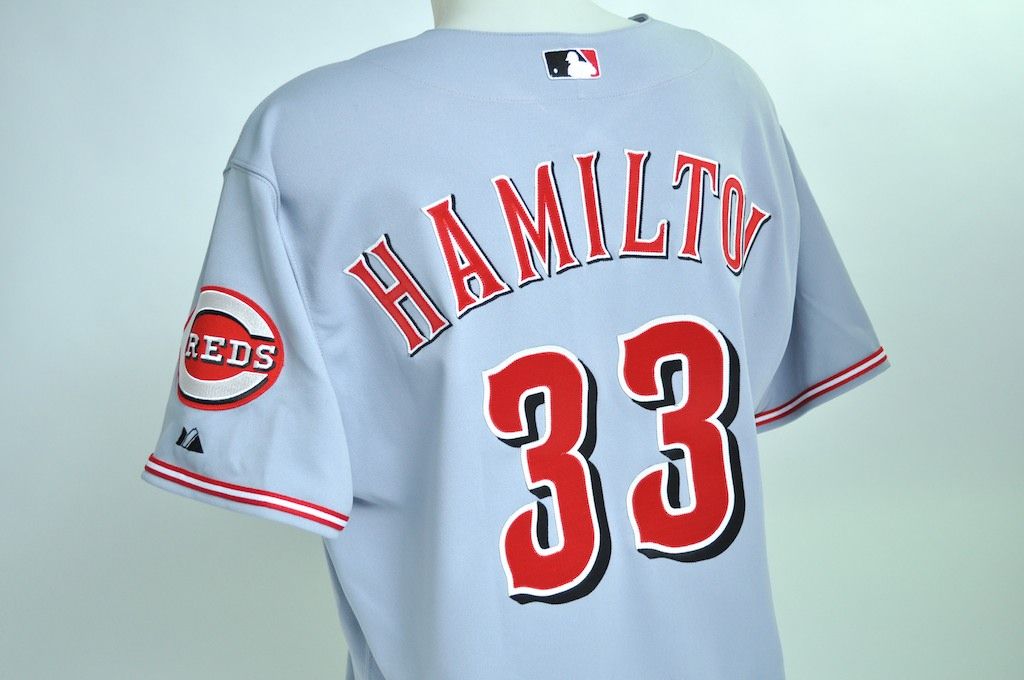 Lot Detail - Josh Hamilton 2007 Game Used Cincinnati Reds Rookie Jersey GU 9