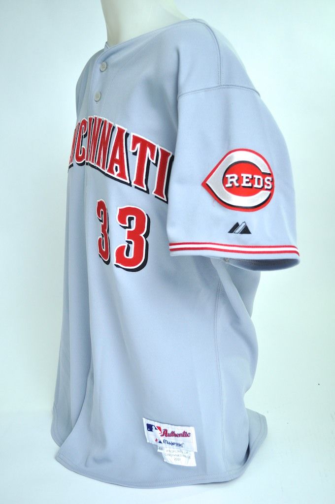 Lot Detail - Josh Hamilton 2007 Game Used Cincinnati Reds Rookie Jersey GU 9