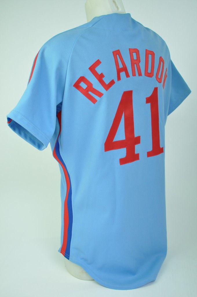 Lot Detail - Jeff Reardon 1986 Montreal Expos Game Used Jersey GU 8.5