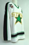 Neal Broten 1991-92 Game Used Autographed Jersey