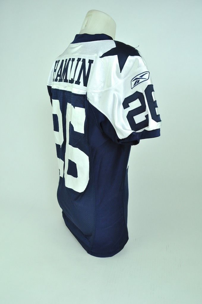 Lot Detail - Ken Hamlin Game Used Dallas Cowboys Throwback Jersey