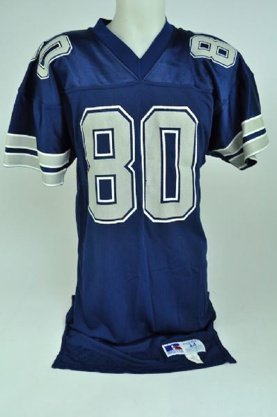 Alvin Harper 1991 Game Used Dallas Cowboys Jersey GU 6