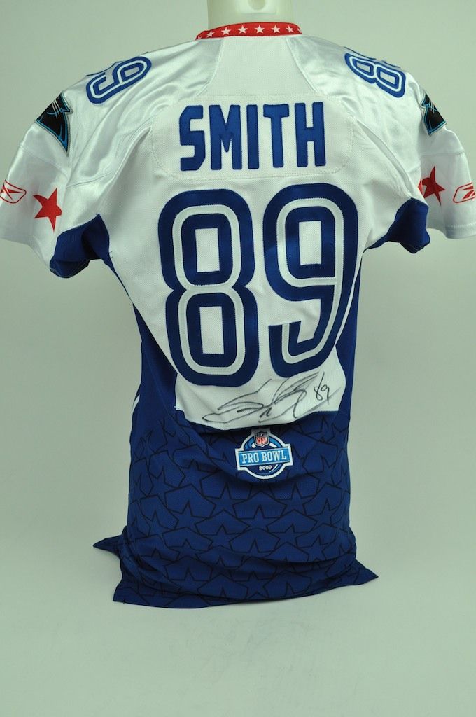 Reebok Carolina Panthers Steve Smith 2009 Pro Bowl NFC Rep…