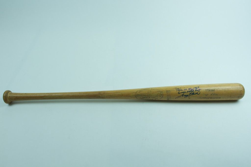 Lot Detail - Tony Oliva 1969 Game Used & Autographed Bat w/Tony Oliva  Letter of Provenance