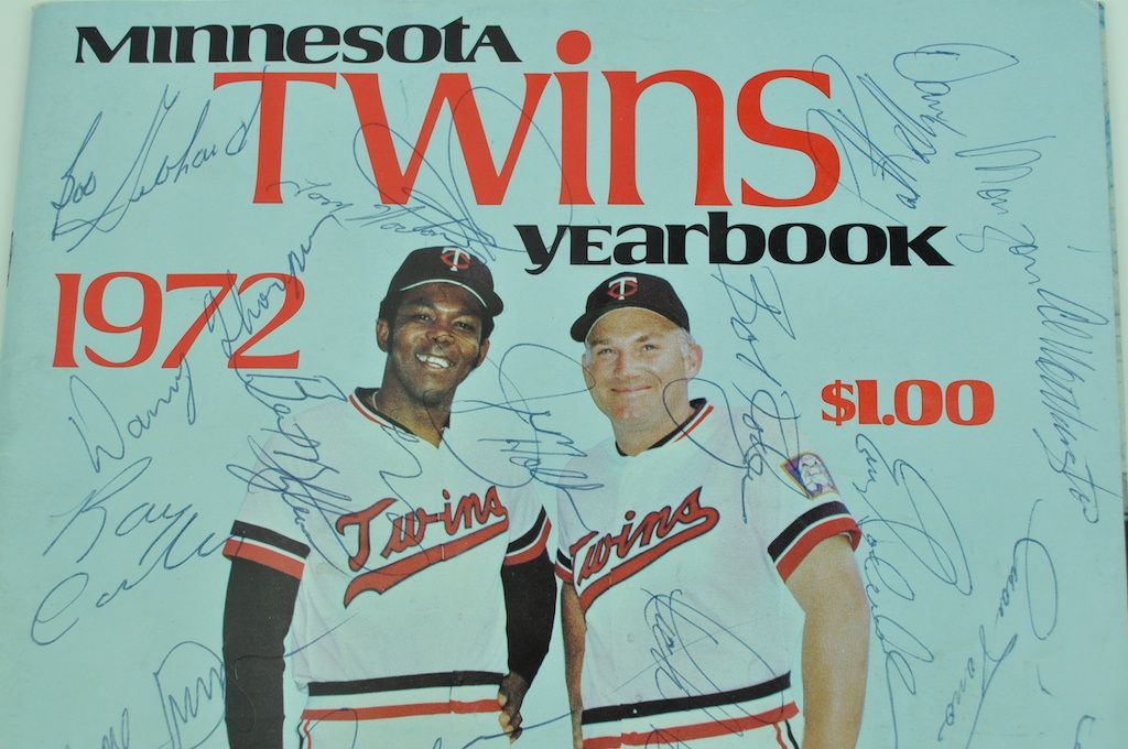 Twins Yearbook  Minnesota Twins
