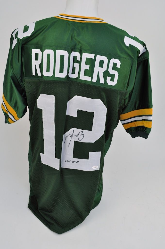 Lot Detail - Aaron Rodgers Autographed Jersey