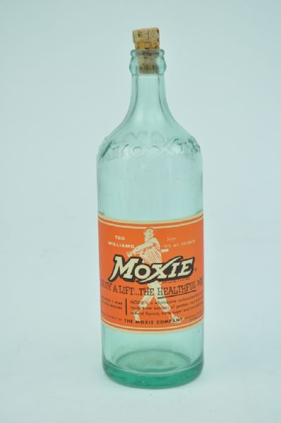 Ted Williams Moxie Cola Bottle