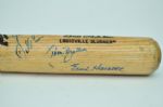 Lou Whitaker 1980's Game Used & Autographed Bat