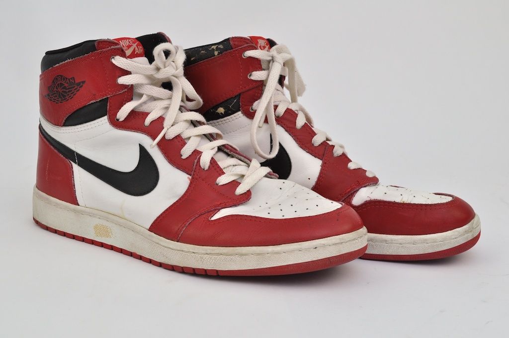 Lot Detail - Michael Jordan c. 1985-86 Game Used Shoes
