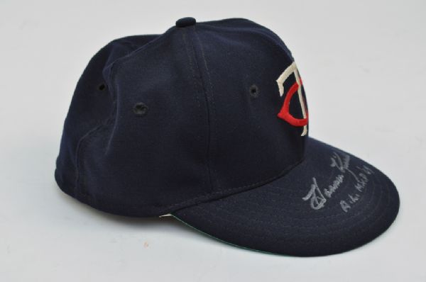 Lot Detail - Harmon Killebrew 1966 Game Used & Autographed Hat