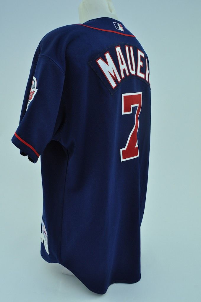 Lot Detail - 2011 Joe Mauer Game Used Minnesota Twins Alternate