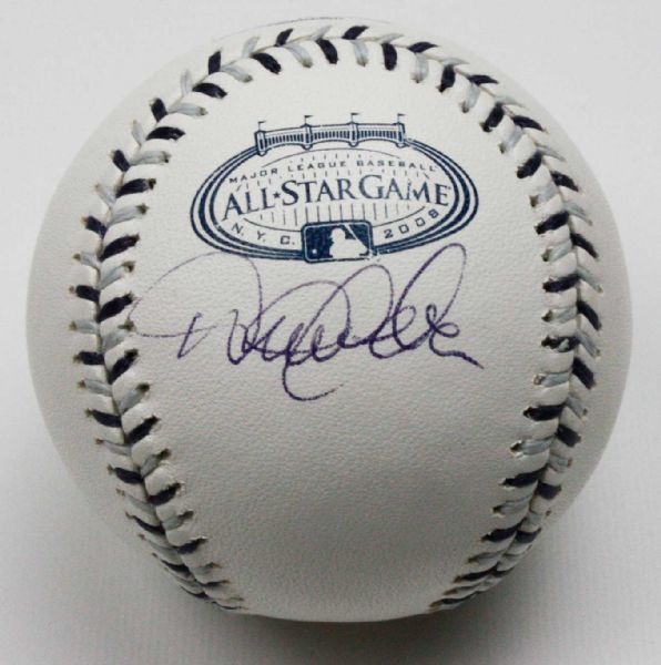 Derek Jeter Autographed Baseball