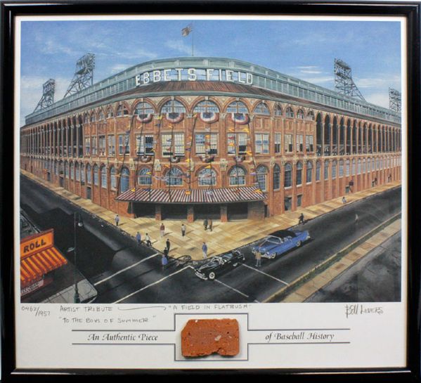 Ebbets Field Limited Edition Framed Display