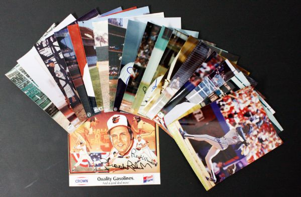 MLB Lot of 19 Autographed 8x10 Photos