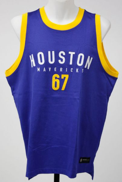 Houston Mavericks ABA Basketball Jersey