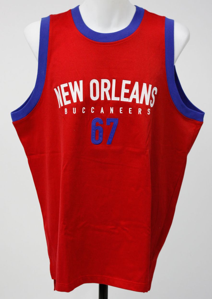 Basketball Jerseys Doug Moe #34 New Orleans Buccaneers ABA Jersey White