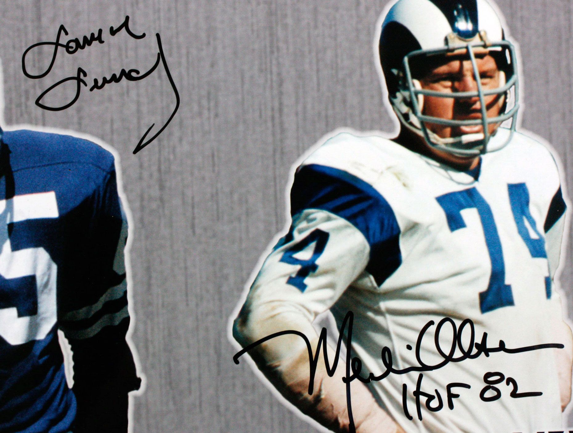 Lot Detail - Los Angeles Rams “Fearsome Foursome” Signed 16x20 Photo