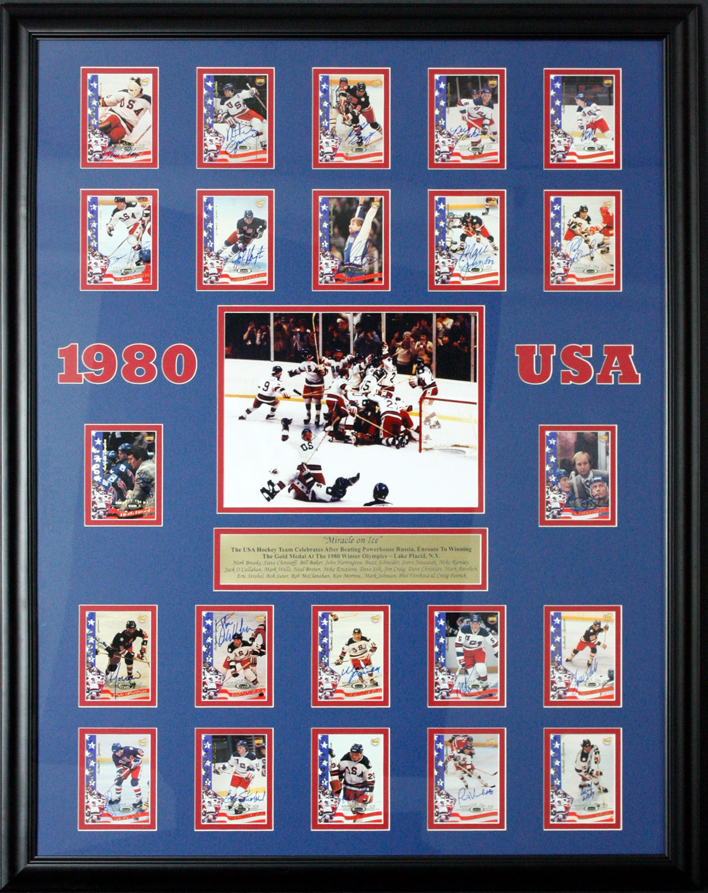 NEAL BROTEN 1980 USA OLYMPIC ICE HOCKEY MIRACLE ON ICE SIGNED AUTOGRAPHED  5X7 #2