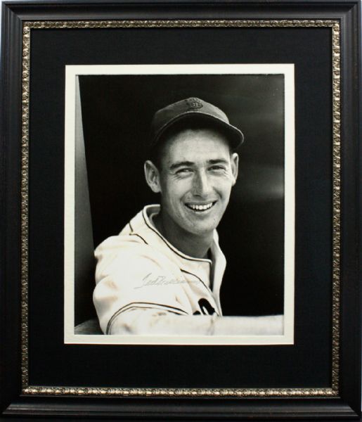 Ted Williams Autographed & Framed 16x20 Photo