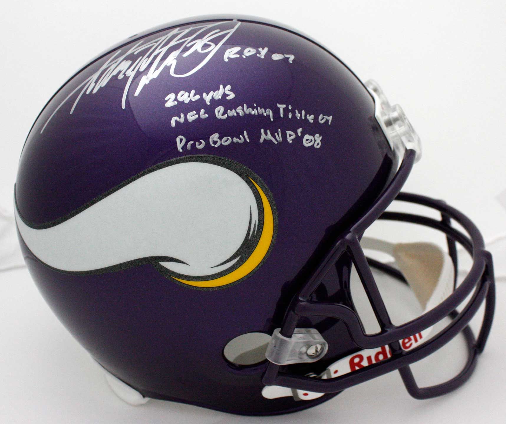 Adrian Peterson Autographed Singles, Signed Adrian Peterson