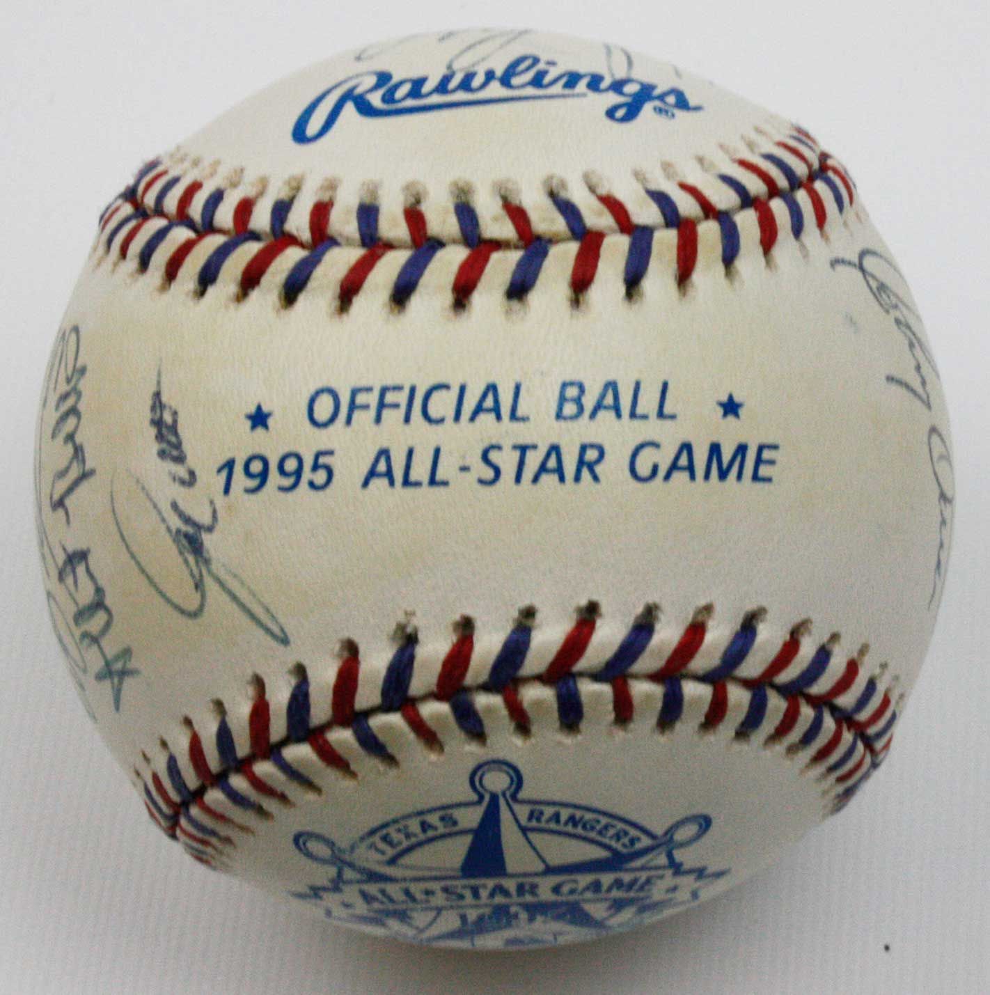 Lot Detail - American League 1995 Team Signed All Star Baseball