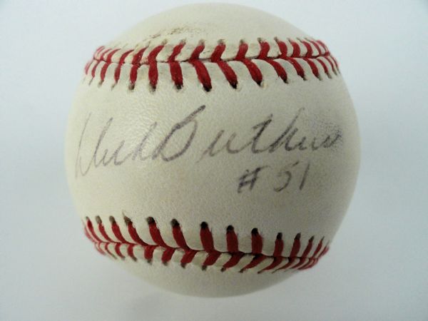 Dick Butkus Autographed Baseball