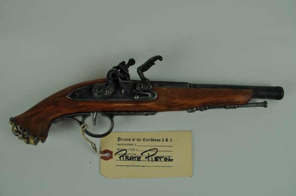 Prop Ornate Pirate Pistol from "Pirates of the Caribbean III"