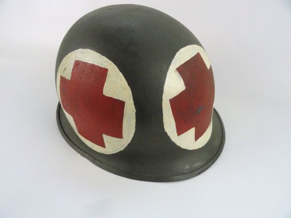 Original WWII Style US Army Medic Helmet from the Television Series "M*A*S*H"