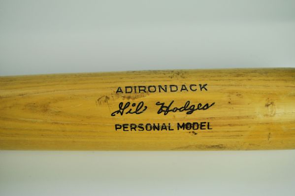 Gil Hodges 1960 Professional Model Bat w/Medium Use