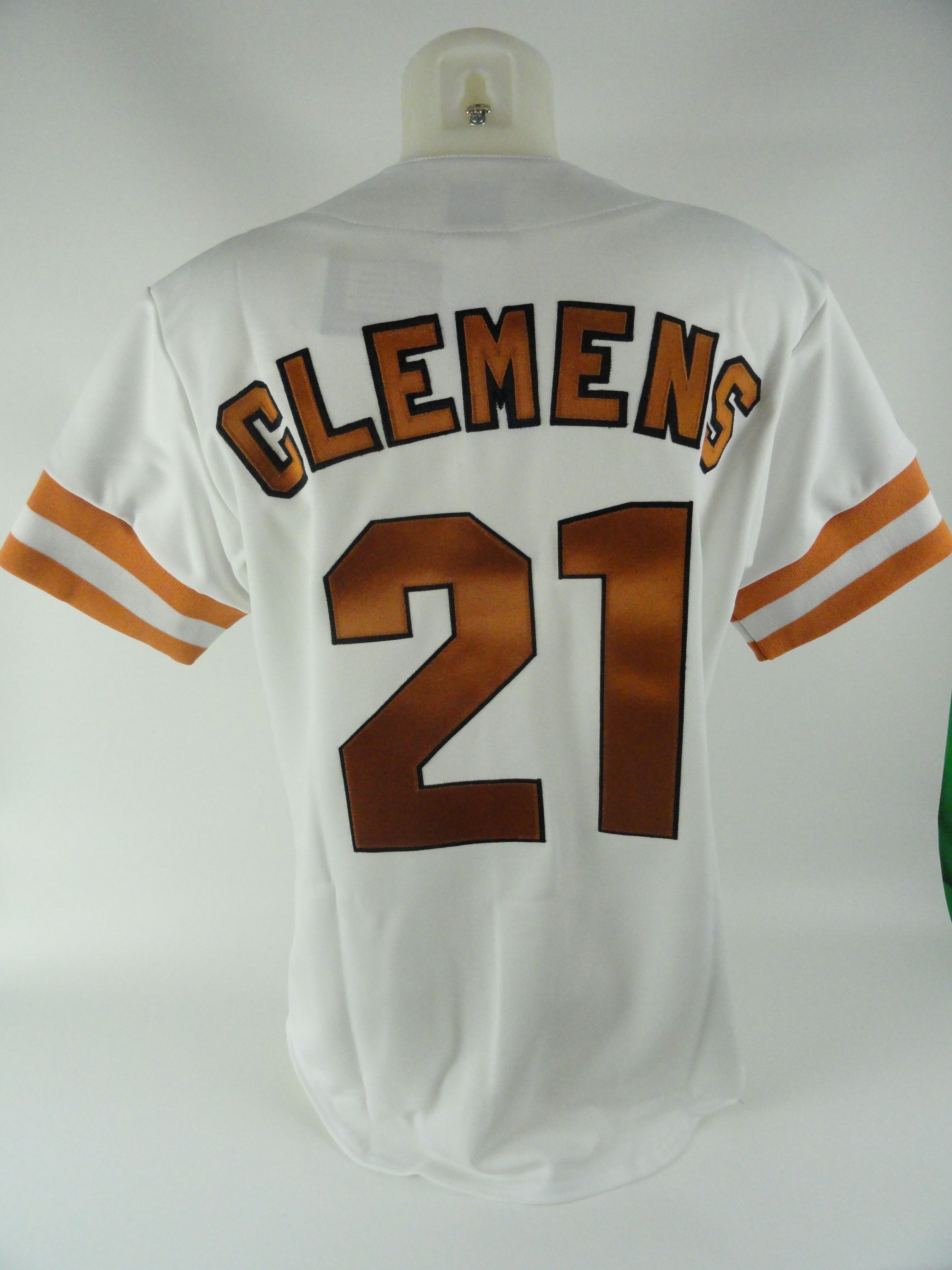 Roger Clemens Autographed Boston Red Sox Custom Jersey Inscribed Only  Player to K 20 Twice