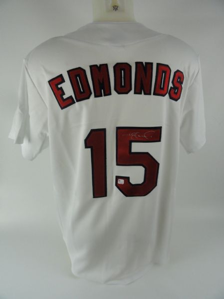 Jim Edmonds Autographed St. Louis Cardinals Jersey