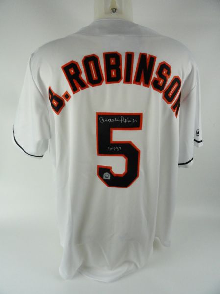 Brooks Robinson Autographed Jersey