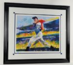 Joe DiMaggio Leroy Nieman Limited Edition Artwork Signed "Yankee Clipper"